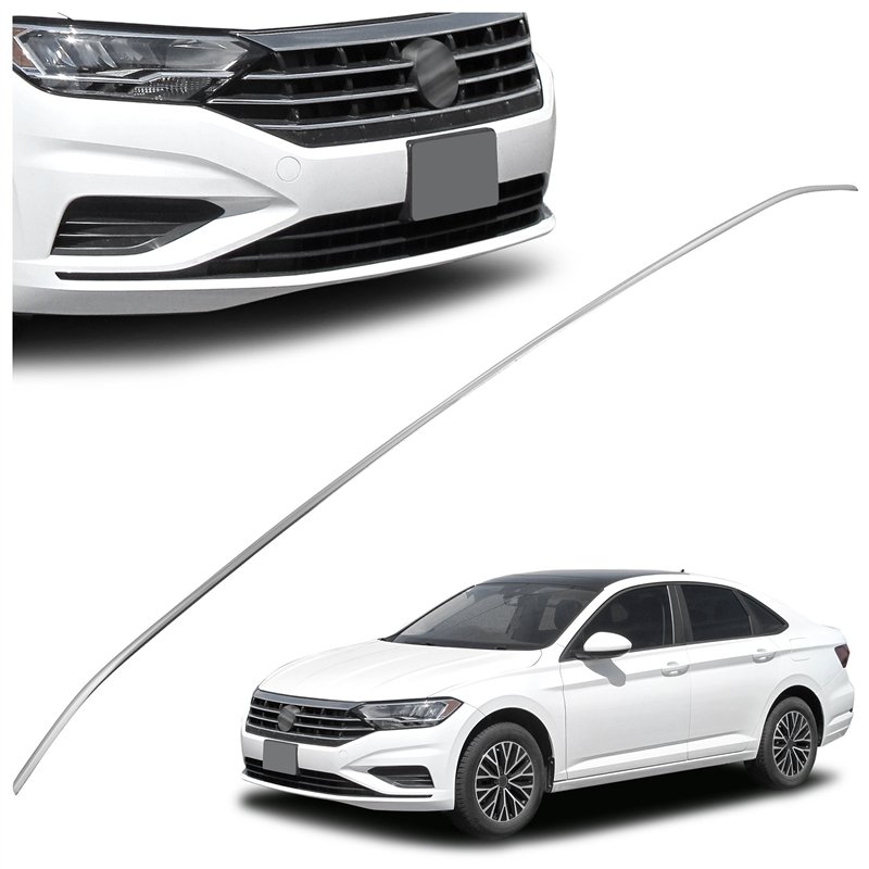 Front bumper grille trim for Volkswagen VW Jetta Sedan 4D FL 2014-2016