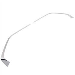 Front grille trims for Toyota RAV4 2019- | Stainless steel