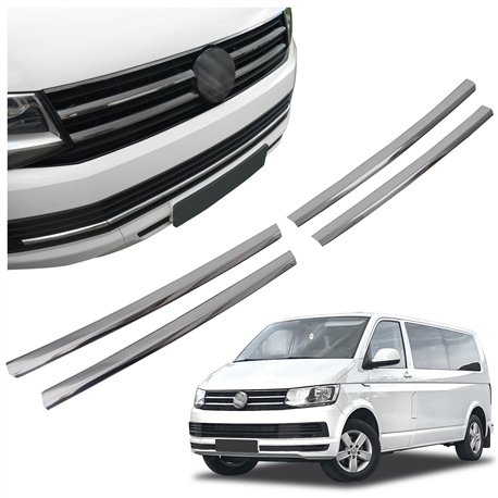 Front grille trims for Volkswagen VW Caravelle 2015-2019