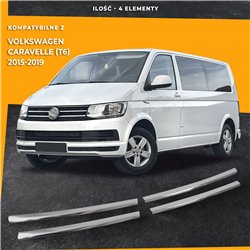 Front grille trims for Volkswagen VW Caravelle 2015-2019