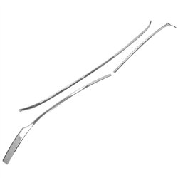 Front bumper grille trims for Volkswagen VW Passat Sedan 4D PRE-FL 2014-2019