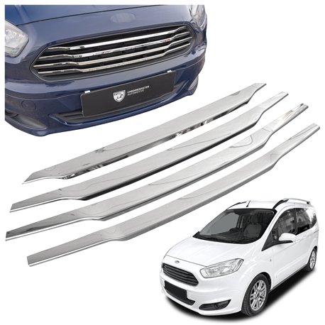 Listwy atrapy przedniej do Ford Tourneo Courier PRE-FL 2014-2018