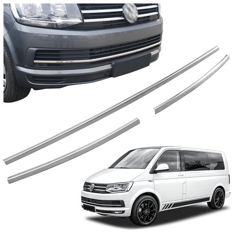 Listwy atrapy zderzaka przedniego Volkswagen VW Multivan 2015-2019