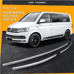Listwy atrapy zderzaka przedniego Volkswagen VW Multivan 2015-2019