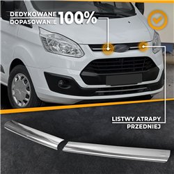 Front grille trims for Ford Tourneo Custom PRE-FL 2012-2018