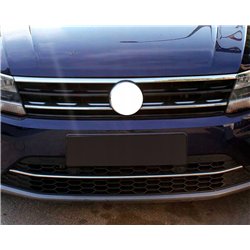 Front bumper grille trim for Volkswagen VW Tiguan PRE-FL 2016-2020