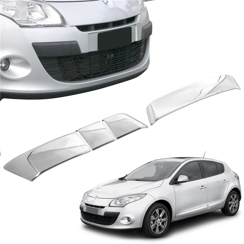 Listwy atrapy zderzaka przedniego Renault Megane Hatchback 5D PRE-FL 2008-2012