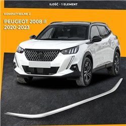 Listwa atrapy zderzaka przedniego Peugeot 2008 PRE-FL 2020-2023