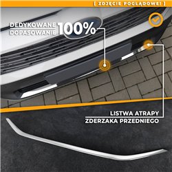 Listwa atrapy zderzaka przedniego Peugeot 2008 PRE-FL 2020-2023