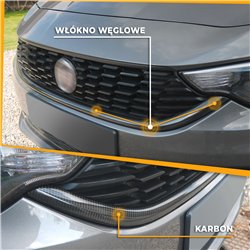 Listwa atrapy przedniej Fiat Tipo Hatchback 5D PRE-FL 2016-2020