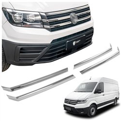 Front grille trims for Volkswagen VW e-Crafter 2018-