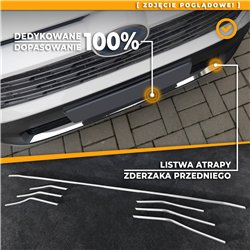 Listwy atrapy zderzaka przedniego Renault Megane Hatchback 5D 2016-2024