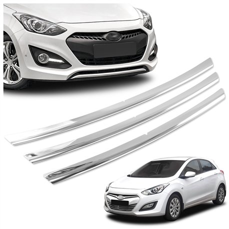 Listwy atrapy przedniej do Hyundai i30 Hatchback 5D 2012-2016