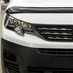 Front grille trims for Peugeot Partner 2018- | Stainless steel