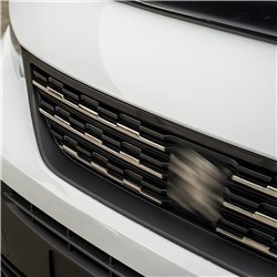 Front grille trims for Peugeot Partner 2018- | Stainless steel