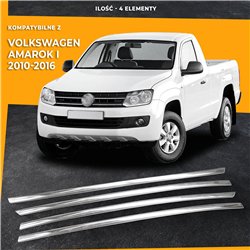 Front grille trims for Volkswagen VW Amarok PRE-FL 2010-2016