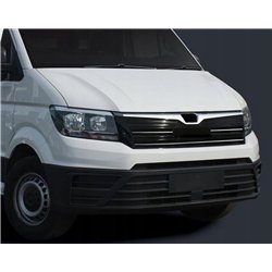 Front grille trims for MAN TGE 2017- | Chrome | Stainless steel