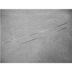 Front grille trims for MAN TGE 2017- | Chrome | Stainless steel