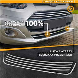 Listwy atrapy zderzaka przedniego Volkswagen VW Caddy FL 2010-2015