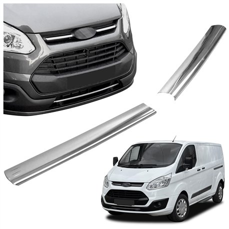 Listwy atrapy przedniej do Ford Transit Custom PRE-FL 2012-2018