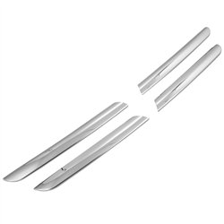 Front grille trims for Dacia Dokker 2012-2020 | Stainless steel