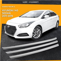 Front grille trims for Hyundai i40 Sedan 4D 2012-2015