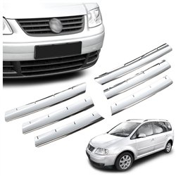 Listwy atrapy przedniej do Volkswagen VW Touran PRE-FL 2003-2006