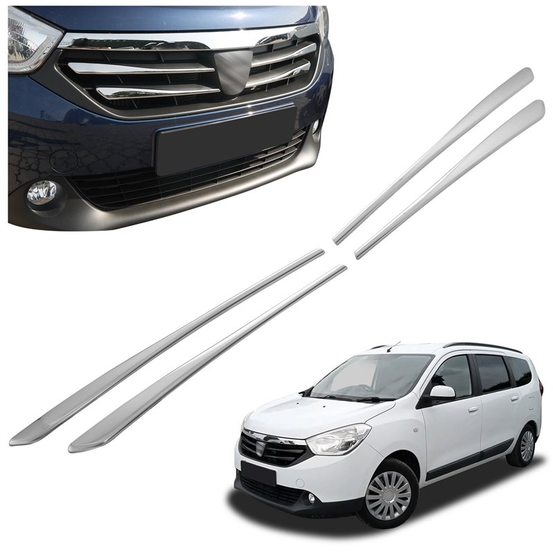 Front grille trims for Dacia Lodgy PRE-FL 2012-2017