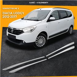 Listwy atrapy przedniej do Dacia Lodgy PRE-FL 2012-2017