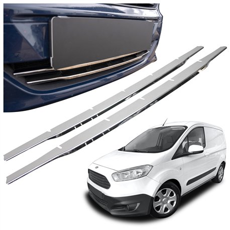 Listwy atrapy zderzaka przedniego Ford Transit Courier PRE-FL 2014-2018