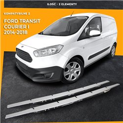 Front bumper grille trims for Ford Transit Courier PRE-FL 2014-2018