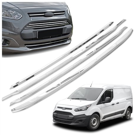 Listwy atrapy zderzaka przedniego Ford Transit Connect PRE-FL 2013-2018