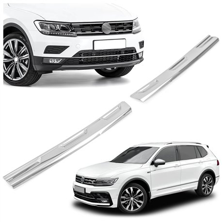 Front grille trims for Volkswagen VW Tiguan PRE-FL 2016-2020