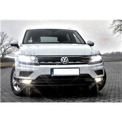 Front grille trims for Volkswagen VW Tiguan PRE-FL 2016-2020