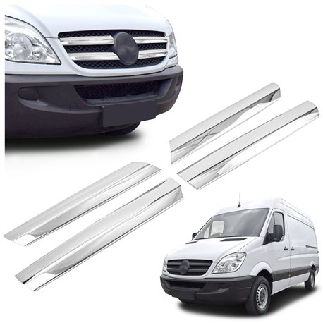 Front grille trims for Mercedes Sprinter PRE-FL 2006-2013