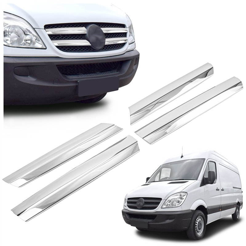 Front grille trims for Mercedes Sprinter PRE-FL 2006-2013