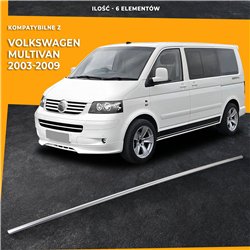 Front bumper grille trim for Volkswagen VW Multivan PRE-FL 2003-2009