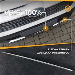 Listwa atrapy zderzaka przedniego Volkswagen VW Multivan PRE-FL 2003-2009