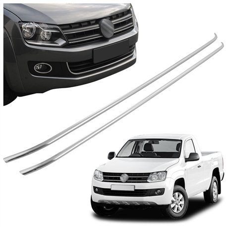 Listwy atrapy zderzaka przedniego Volkswagen VW Amarok PRE-FL 2010-2016