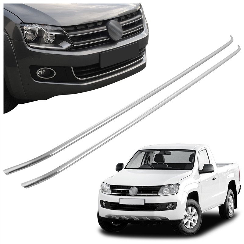 Listwy atrapy zderzaka przedniego Volkswagen VW Amarok PRE-FL 2010-2016