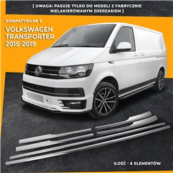 Front bumper grille trims for Volkswagen VW Transporter 2015-2019