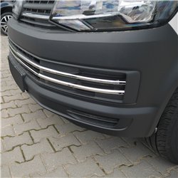 Front bumper grille trims for Volkswagen VW Transporter 2015-2019