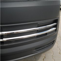 Front bumper grille trims for Volkswagen VW Transporter 2015-2019