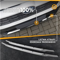 Listwy atrapy zderzaka przedniego Ford Transit Courier FL 2018-2023