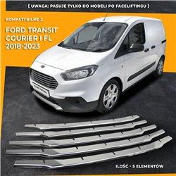 Front grille trims for Ford Transit Courier FL 2018-2023