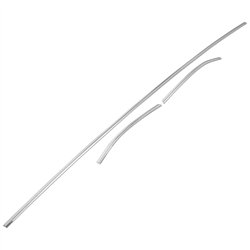 Front bumper grille trims for Skoda Superb Liftback PRE-FL 2015-2019