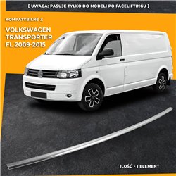 Front bumper grille trim for Volkswagen VW Transporter FL 2009-2015