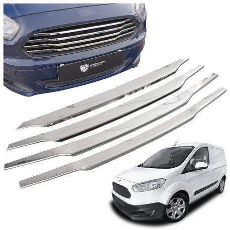 Front grille trims for Ford Transit Courier PRE-FL 2014-2018