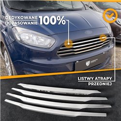 Listwy atrapy przedniej do Ford Transit Courier PRE-FL 2014-2018