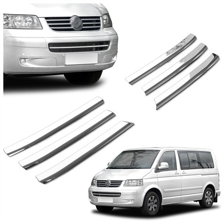Listwy atrapy przedniej Volkswagen VW Caravelle PRE-FL 2003-2009